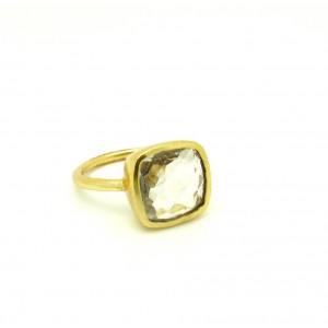 Bague Tourmaline transparente